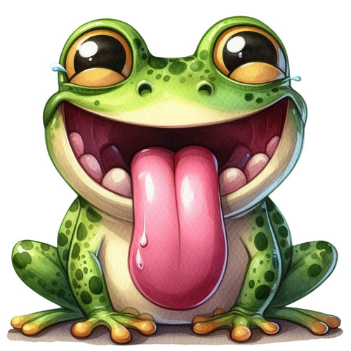 4xlustiger süßer frosch - 4xlustiger,
