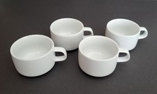 4 Lufthansa / Rosenthal Porzellan Kaffeetassen Höhe ca. 5cm / Durchmesser 7,5cm