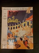 GROSSER ASTERIX-BAND III Astérix Als Gladiator (Ehapa 3 50 DM Gelesener Band)