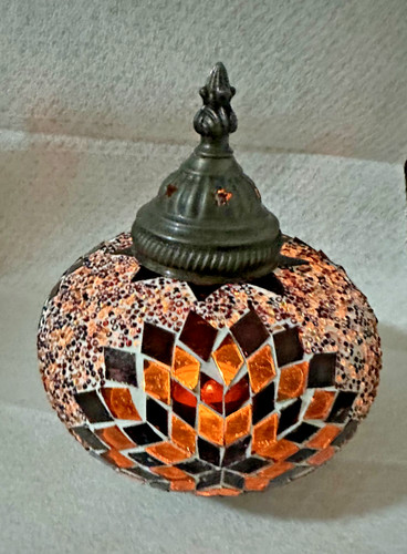 Mosaik lampenschirm oriental - lampenschirm,