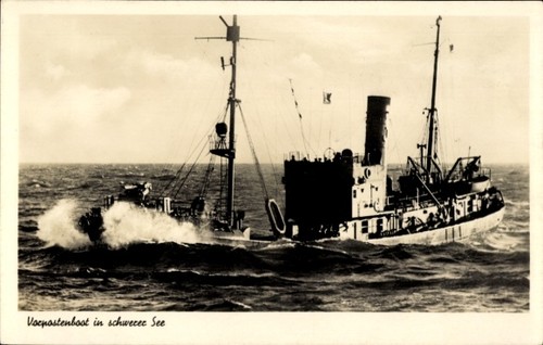 Deutsches kriegsschiff - ak,