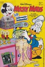 Micky Maus Nr. 49 / 26.11.1992 Comic-Heft Walt Disney
