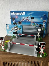 Playmobil 4306 beschrankter Bahnübergang Eisenbahn