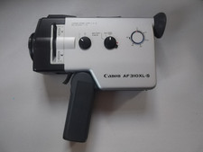 Canon AF 310 XL-S Schmalfilm-VideoKamera Super8 mit integr. Mikrofon | Silber