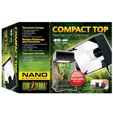 Exo Terra Compact Top Nano Abdeckung - Beleuchtung 20 x 9 x 15 cm - PT2224