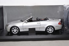 MERCEDES-BENZ CLK A209 500 CABRIO IRIDIUMSILVER 1:18 KYOSHO DEALER VERY RARE