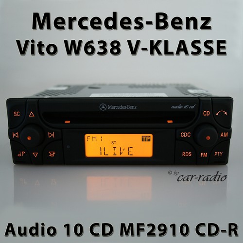 Original mercedes w638 radio - original,