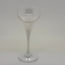 Rosenthal SCHNEEBLUME Glas LIKÖRGLAS ca. 15 cm  VINTAGE