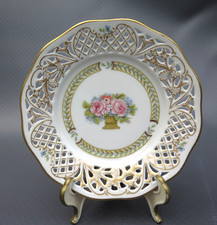 GALLO Leonardo Teller / Durchbruchteller Das Blumenkörbchen Porzellan 14 cm Ø