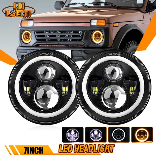 Zoll rund led front - 2x,