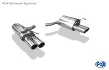  Duplex Sportauspuff Mercedes C-Klasse W204 S204 6-Zylinder Limousine u. T-Mo