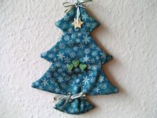 Patchwork Christbaum wattiert aus Westfalenstoffe dunkelgrün Weihnachten Advent