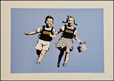 BANKSY * Jack and Jill * 70x50 cm * Lithografie * Kunstdruck *limitiert # xx/150