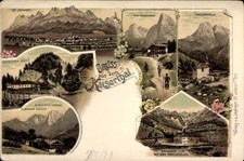 Litho Sankt Johann in Tirol, Kaisertal, Wilder Kaiser,... - 4641899