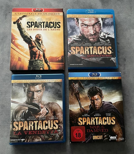 Spartacus die komplette - spartacus,