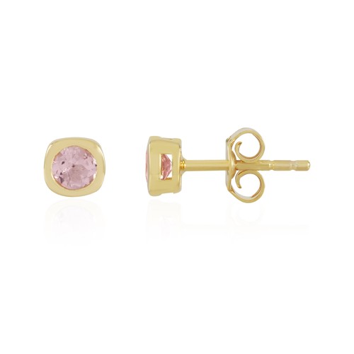 Vergoldete ohrringe mit - vergoldete,