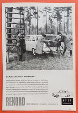 11. OPEL Rekord Werbeanzeige