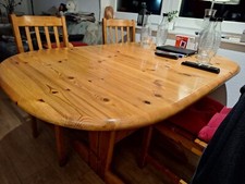 Esstisch kiefer massiv ausziehbar