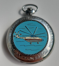 HUBSCHRAUBER Mechanische Sprungdeckel Taschenuhr Pocket Watch Abl-SPZ-7