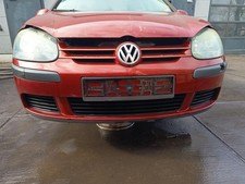 VW Golf V 5 original Stoßstange vorn SRA Stoßfänger LA3W Rot Bj 2003