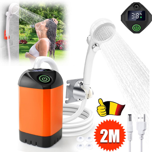 Tragbare campingdusche 4800mah - tragbare,