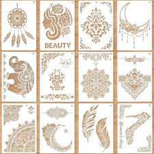 12 Stück Schablonen Set