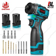 ONEVAN Brushless 1/4" Akku Akkuschrauber Schraubendreher 16,8V Bohrschrauber 