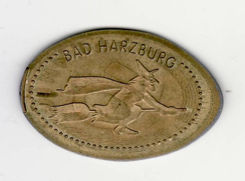 Elongated coin harz - coin,