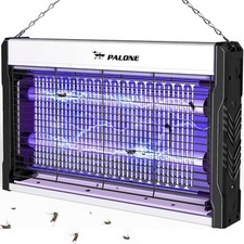 PALONE Insektenvernichter Elektrischer, UV USB Bug Zapper 3200V Wandmontierter b