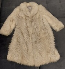 Eleganter Polarfuchsmantel, Pelzmantel, gebraucht