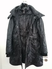 JAT LAG Shell Damen Mantel Jacke  Parka Gr. L schwarz Top