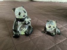 Swarovski Set Pandas , 900918 Jahresfigur 2008