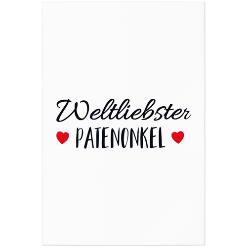 Weltliebster patenonkel - weltliebster,