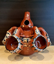 ⭐Bulgarische Keramik Pfauenauge - DDR/70er Jahre/Komplett u. TOP-Zustand/7 Teile