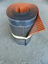 5 m Firstband & Gratband Aluminium rot breit 210 mm Rollfirst Microschnitt