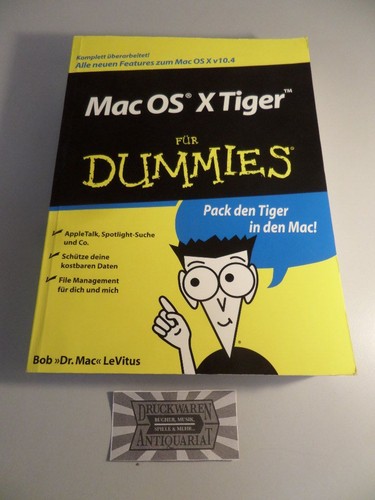 Mac tiger für - tiger, dummies