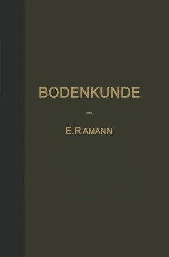 Bodenkunde ramann - bodenkunde, e.