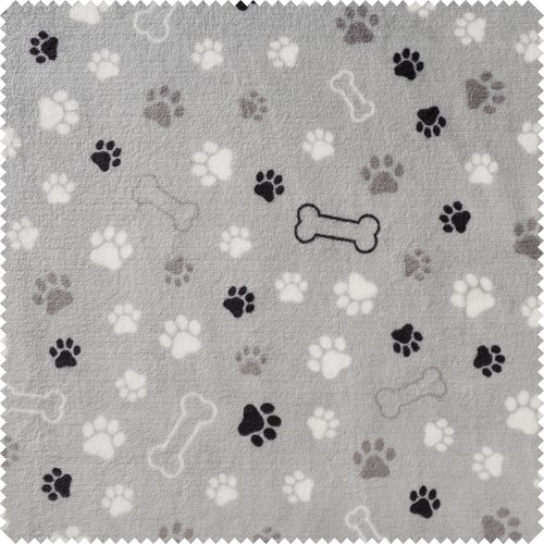 Vbs fleece stoff pfoten - vbs,