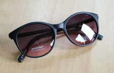 NEU Sonnenbrille Brille Sonne schwarz rund Esprit ET40045 Etui Box UV 400 Damen