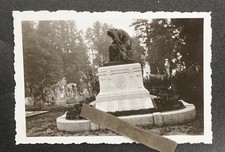 Foto Wk2 Panzerjäger Frankreich Wk1 Kriegerdenkmal Grabstein Kreuz Friedhof 1870