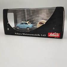 Schuco  Goggomobil mit Wohnanhänger Wohnwagen  1:43  Modellauto