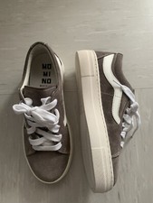 Momino Schuhe Wildleder braun weiß Gr. 32 Neu