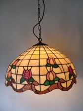 große Tiffany Hängelampe mit