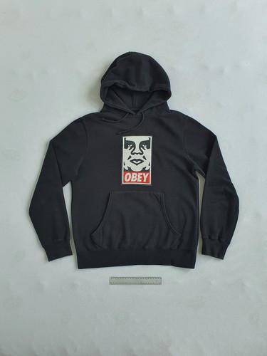Obey vintage graphic hoodie - obey,