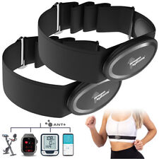 2er Smarter Brustgurt mit Herzfrequenz-Sensor, ANT+ und Bluetooth