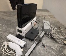 Nintendo Wii Schwarz + WODE