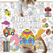 Ostern Mal Tischdecke Kinder Papier Ostern Basteln Geburtstag Geschenk Deko