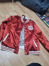 Herren Jacke - MARVEL - ORIGINAL DISNEYLAND PARIS  - GRÖßE L - COLLEGE JACKE 