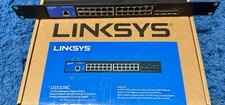 Linksys LGS328C 24 + 4 Port Switch 24x 1Gbits LAN 4 x 10Gbits SFP+ Netzwerk Rack