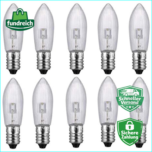 E10 led ersatzlampen - led-ersatzlampen, 10